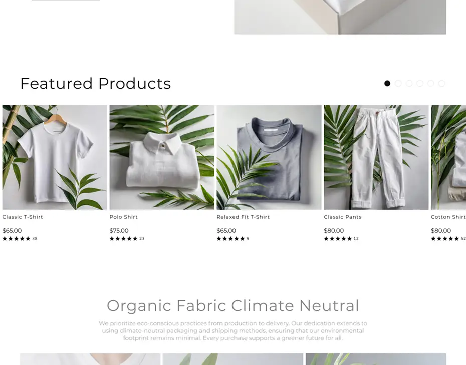 Full-Width Product Carousels