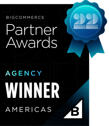 BigCommerce Partner Awards 2022 Winner