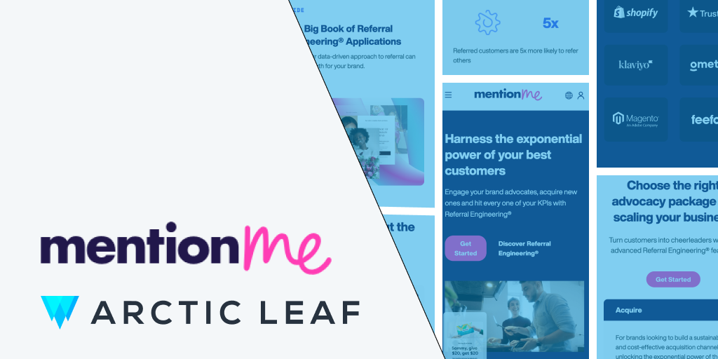 MentionMe and Arctic Leaf partnership