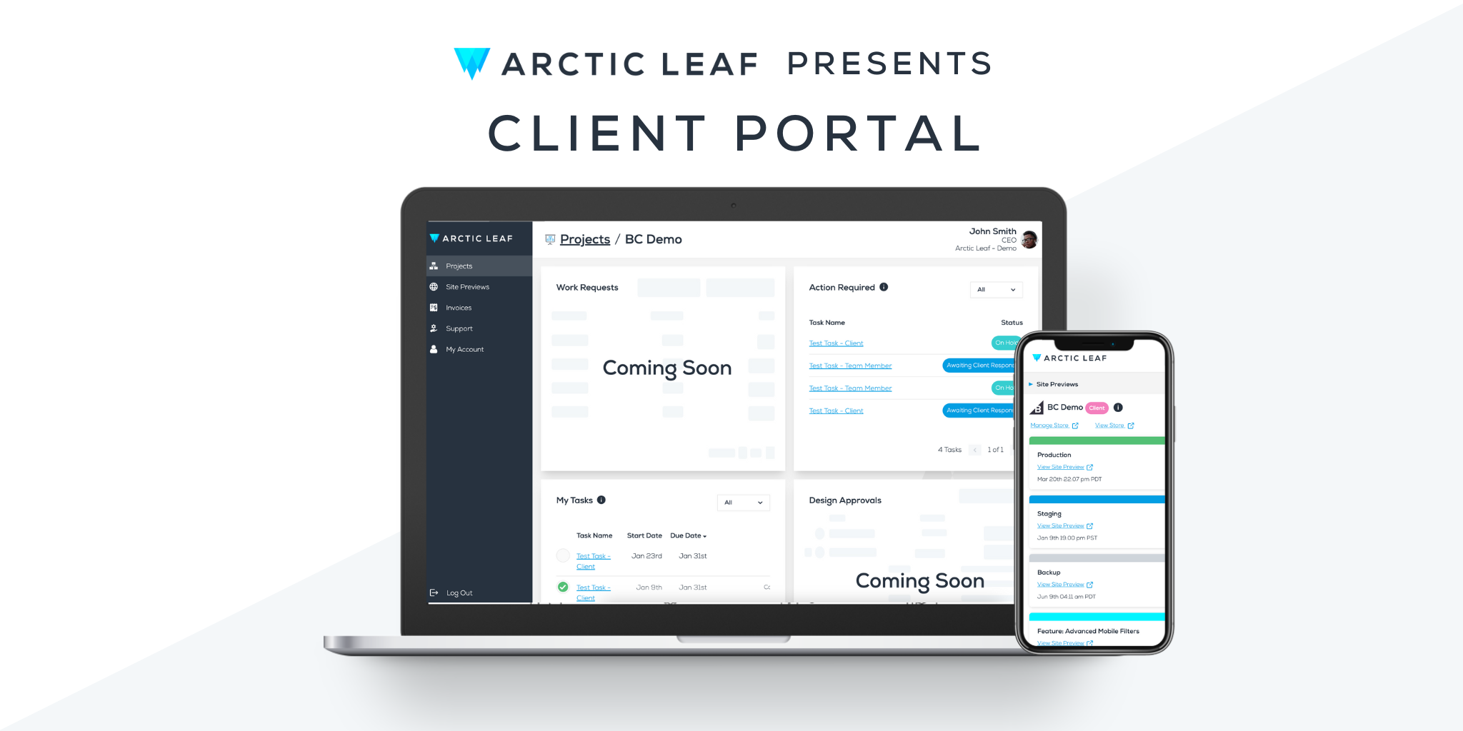 Arctic Leaf launches new Client Portal to help e-commerce businesses client experience
